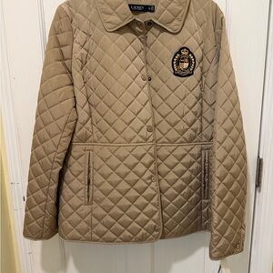 Ralph Lauren Tan Quilted Women's Jacket